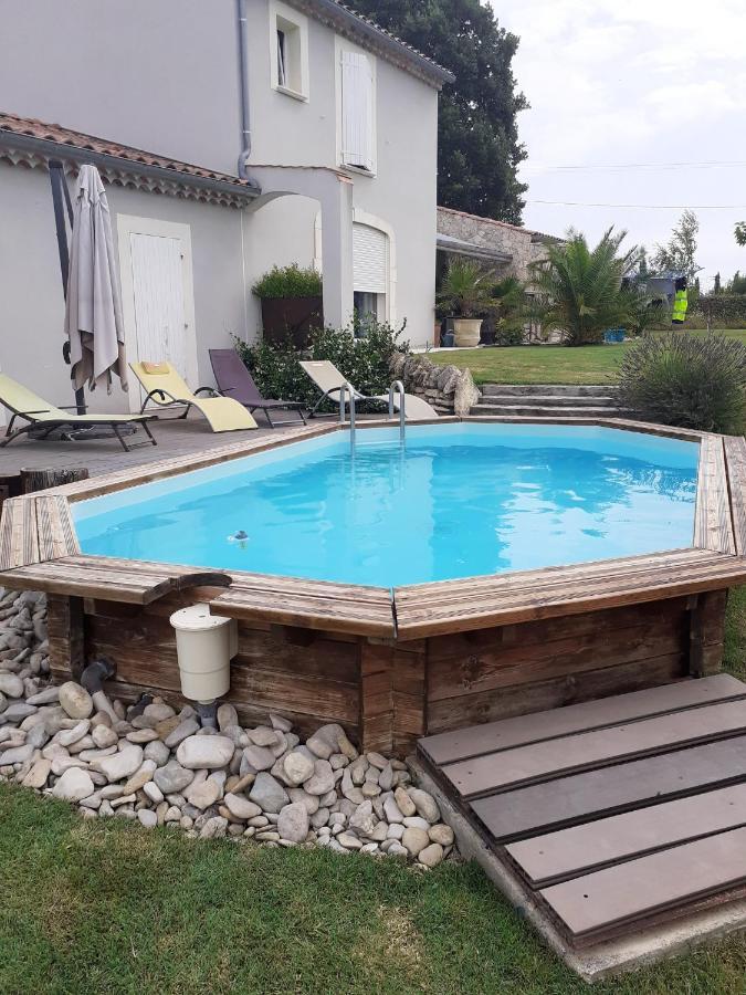 Villa de 2 chambres avec piscine privee jardin clos et wifi a Colonzelle Extérieur photo