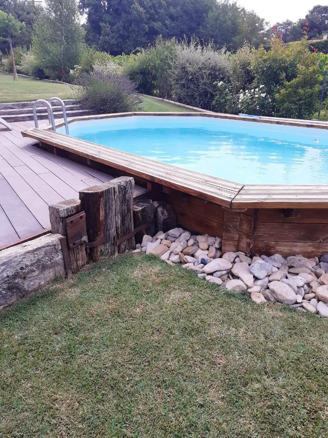 Villa de 2 chambres avec piscine privee jardin clos et wifi a Colonzelle Extérieur photo